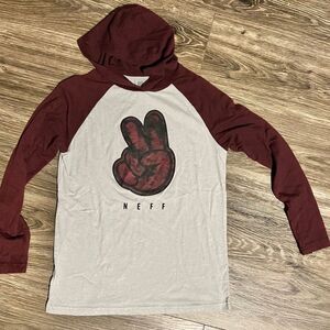 Neff lightweight Hoodie Boys Size Large Youth